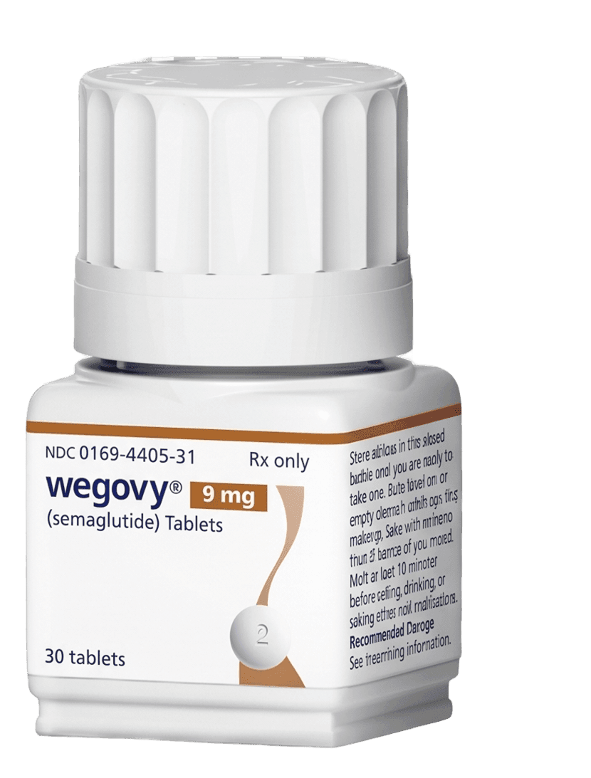 Wegovy 9mg oral semaglutide tablet pack
