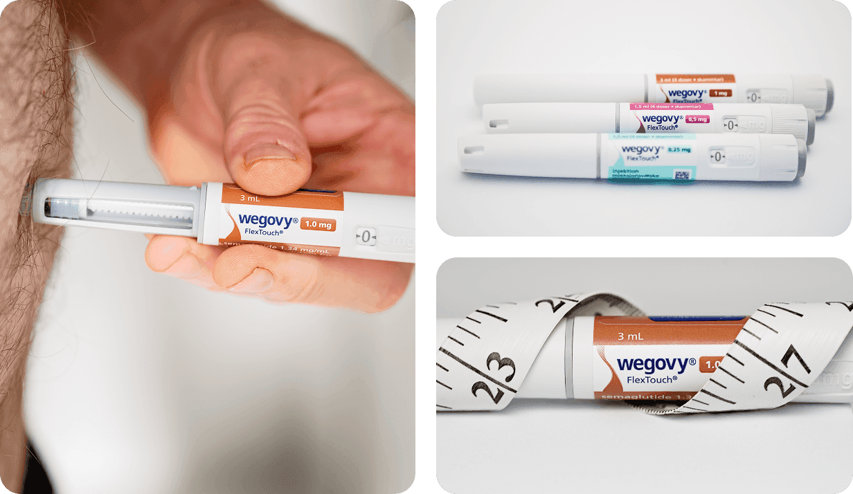 Wegovy and Mounjaro injection pens